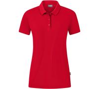 JAKO Organic Poloshirt Stretch Damen rot 38