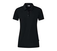 JAKO Organic Poloshirt Stretch Damen schwarz, 42 Damen