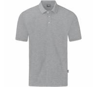 JAKO Organic Poloshirt Stretch hellgrau meliert M