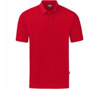 JAKO Organic Poloshirt Stretch rot 3XL