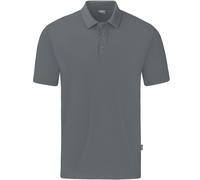 Jako Polo Organic Stretch steingrau XL