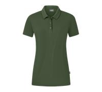 JAKO Organic Poloshirt Stretch Damen oliv 48