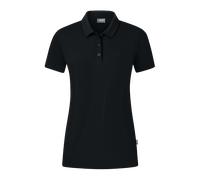 JAKO Organic Poloshirt Stretch Damen schwarz 38