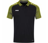 JAKO Performance Poloshirt Damen schwarz/soft yellow 40
