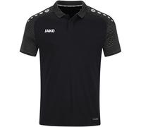 JAKO Performance Poloshirt Herren schwarz/anthra light 4XL