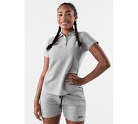 JAKO Base Poloshirt Damen hellgrau meliert 44