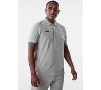 JAKO Poloshirt Base Herren Hellgrau Meliert Größe L