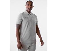 JAKO Base Poloshirt hellgrau meliert XXL