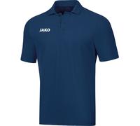 JAKO Polo Base (100% Baumwolle) marineblau Jungen, Größe 140