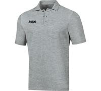 Jako Polo Base hellgrau meliert 44