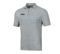 Jako Polo Base Poloshirt grau L