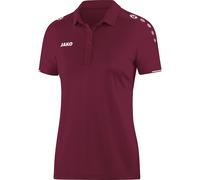 JAKO Herren Poloshirt Classico – Bordeaux – Größe M