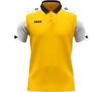 JAKO Dynamic Poloshirt Damen 305 - gelb/weiß/schwarz L