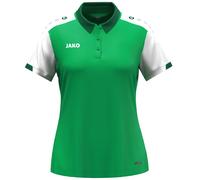 Jako Polo Dynamic Damen grün/weiß/dunkelgrün XL