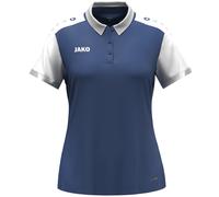 Jako Polo Dynamic Damen nachtblau/weiß/hellgrau S