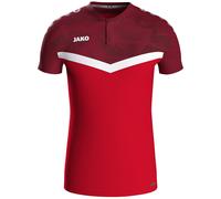 Jako Polo Iconic Herren rot/weinrot