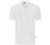 JAKO Poloshirt Organic Piqué (Bio-Baumwolle, 200 g/m²) Weiß Größe 140