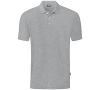 Jako Polo Organic hellgrau meliert 3XL