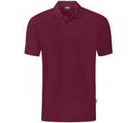JAKO Organic Poloshirt maroon 140