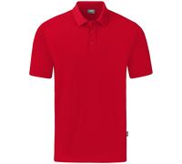 JAKO Organic Poloshirt Stretch rot 3XL