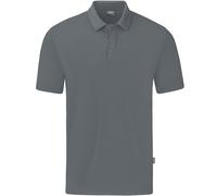 JAKO Sport-Polo Organic Stretch Bio-Baumwolle dunkelgrau Herren Größe 3XL