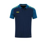 JAKO Herren Poloshirt Performance, Marine/Jako-Blau, S