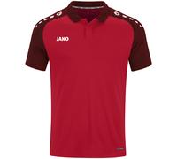 JAKO Performance Poloshirt Herren rot/schwarz 3XL