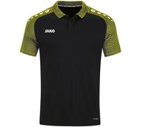 JAKO Poloshirt Performance Damen schwarz/soft yellow Größe 36