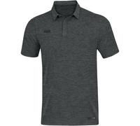 JAKO Premium Poloshirt anthrazit meliert M