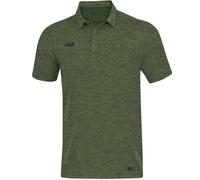 JAKO Premium Poloshirt khaki meliert L