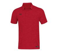JAKO Premium Poloshirt rot meliert 34 (Damen)