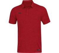 JAKO Premium Poloshirt rot meliert 34 (Damen)