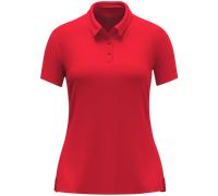 JAKO Damen Poloshirt Uni, rot, L