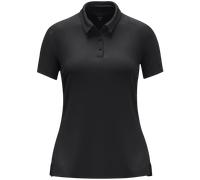 JAKO Damen Poloshirt Uni, schwarz, L