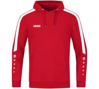 JAKO Kinder Kapuzensweatshirt Power, Rot, 140