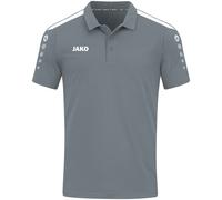 JAKO Power Poloshirt Kinder 840 - steingrau 140