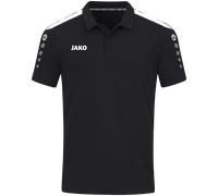 Jako Power Poloshirt | Kinder Schwarz 164