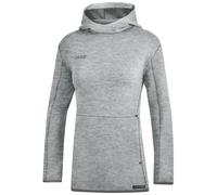 JAKO Damen Premium Basics sweatshirt med hætte Kapuzensweat, Grau Meliert, 40 EU