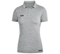 JAKO Premium Poloshirt grau meliert 38 (Damen)