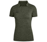JAKO Premium Poloshirt khaki meliert 34 (Damen)