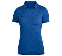 JAKO Premium Poloshirt royal meliert 34 (Damen)