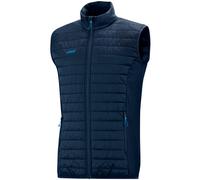 JAKO Steppweste Premium – elastisches Material, Seitentaschen mit Reißverschluss – Herren Marine S