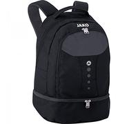 JAKO Rucksack Striker, Größe:0 (Bambini), Farbe:schwarz/grau
