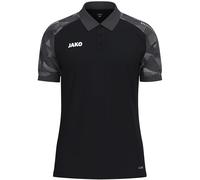 JAKO Sport-Polo Sonic (leicht, atmungsaktiv) schwarz/anthrazitgrau Herren, Größe 3XL