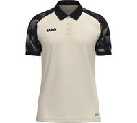 JAKO Sport-Polo Sonic (leicht, atmungsaktiv) beige/schwarz Herren, Größe S