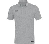JAKO Premium Poloshirt grau meliert M