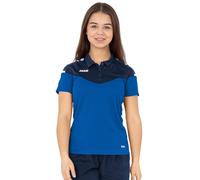 JAKO Champ 2.0 kurzarm Poloshirt Damen royal/marine 34