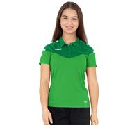 JAKO Sport-Polo Champ 2.0 (100% Polyester) grün Damen, Größe 36