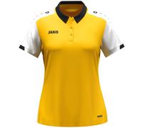 JAKO Dynamic Poloshirt Damen 305 - gelb/weiß/schwarz S