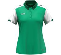 JAKO Dynamic Poloshirt Damen 204 - grün/weiß/dunkelgrün XL